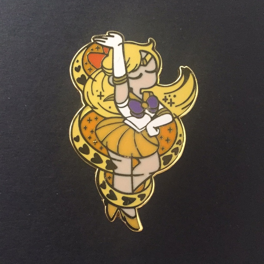 🍏50% OFF/3+...Sailor Venus Transformation Pin